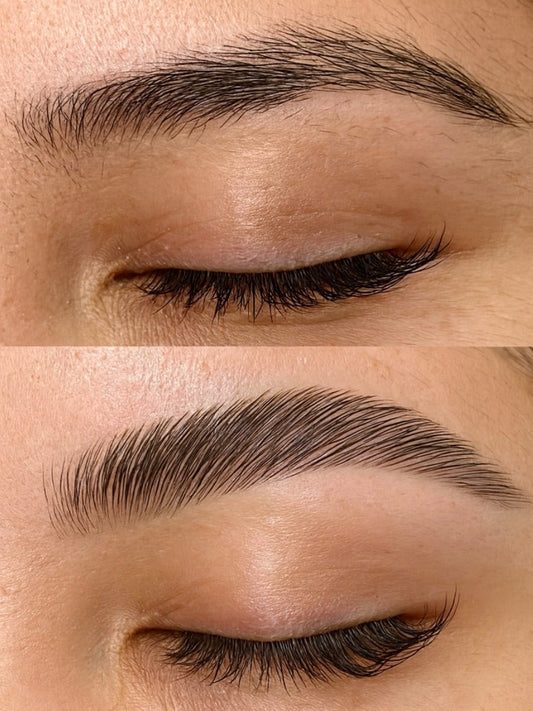 Eyebrow shaping + lamination